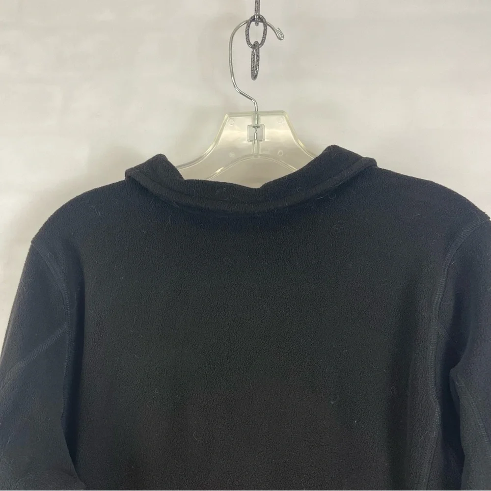 Patagonia Women’s Black Quarter Zip Fleece Pullover Size M - Picture 9 of 9